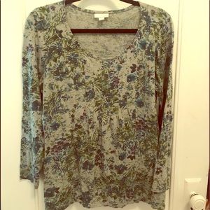 J.Jill Floral Top